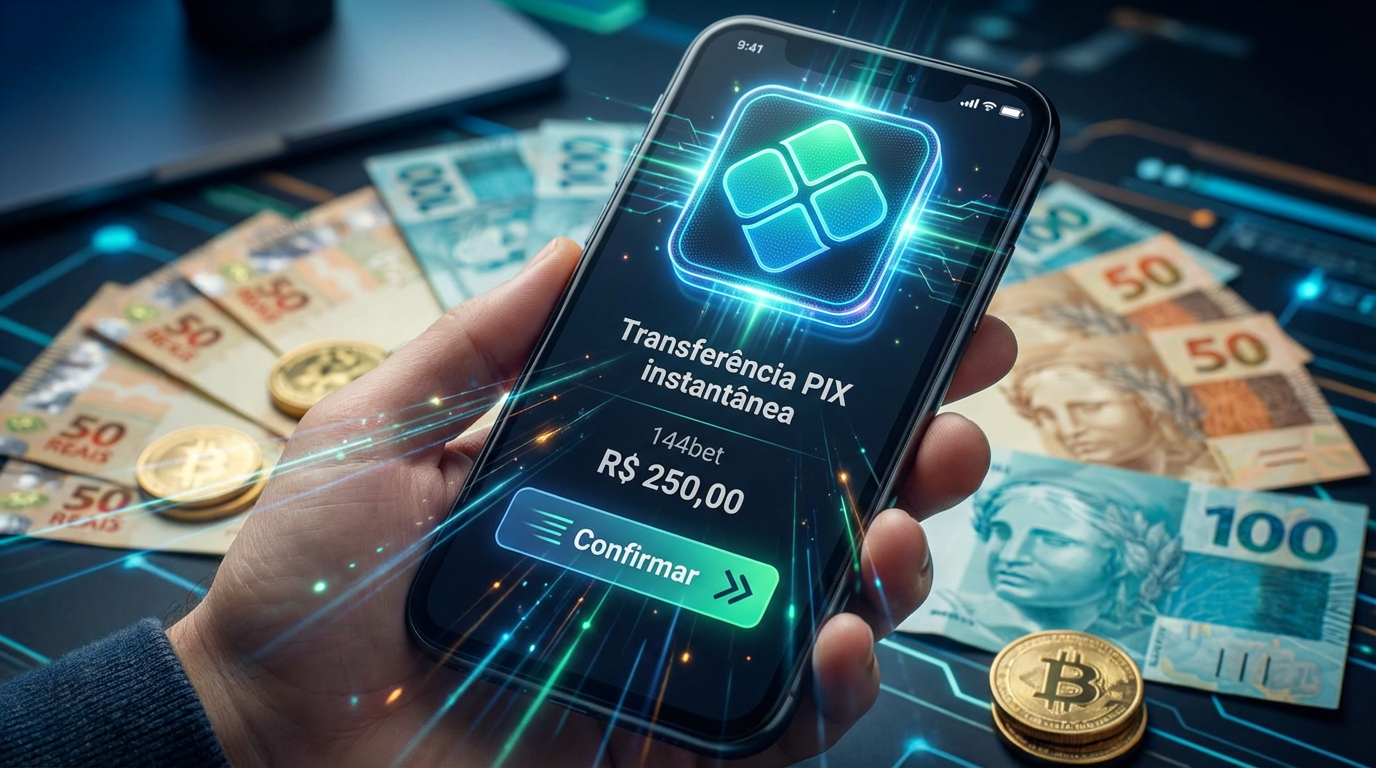 Pagamento PIX 144bet - Transferência instantânea em smartphone